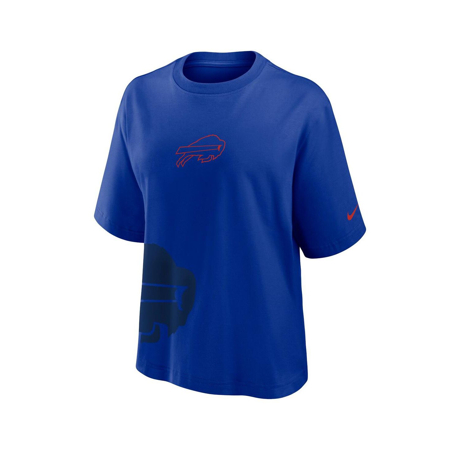 Women's Royal Buffalo Bills Boxy T-Shirt