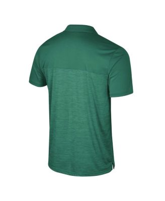 Men's Green Michigan State Spartans Big Tall Langmore Polo