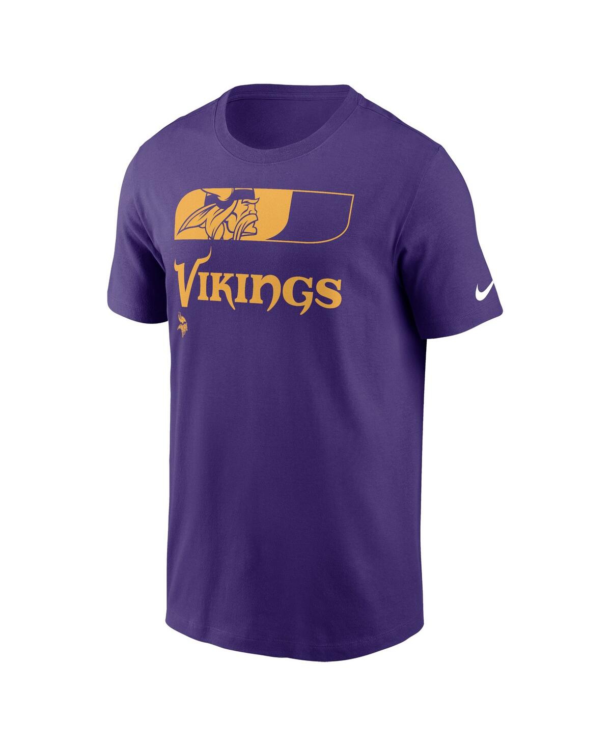 Nike Men'sMinnesota Vikings Air Essential T-Shirt - Purple