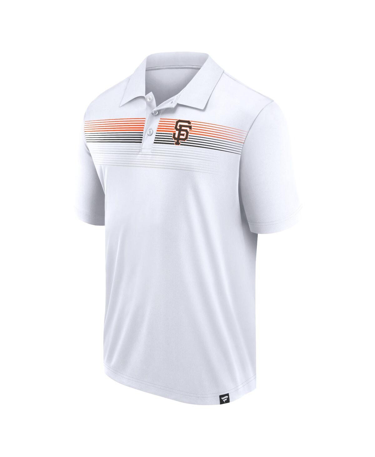 Fanatics Men'sSan Francisco Giants Victory For Us Interlock Polo - White, Black