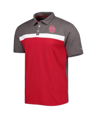 Men's Charcoal Oklahoma Sooners Two Yutes Polo