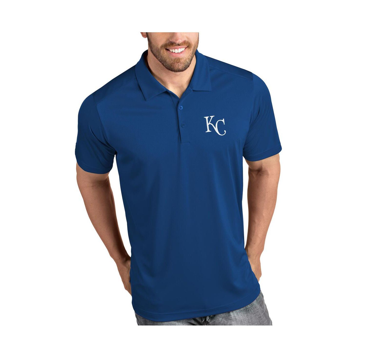 Men's Royal Kansas City Royals Tribute Polo