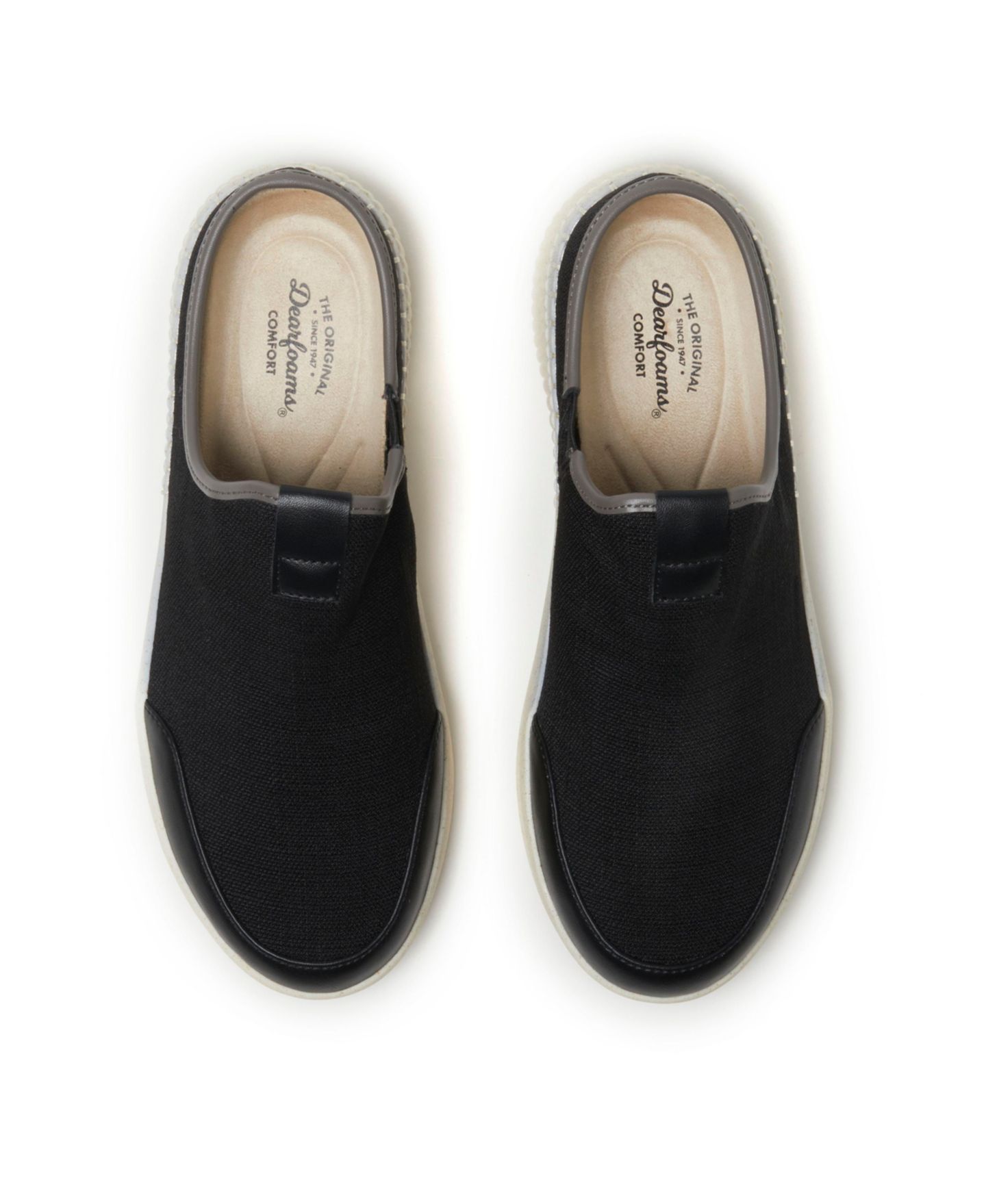 Женские кроссовки Dearfoams Lila Mule Slip On, цвет: Чёрный — фото 4