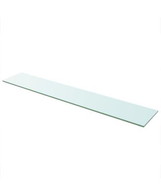 Shelf Panel Glass Clear 43.3"x7.9"