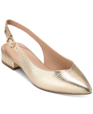 COLE HAAN Mazie Slingback フラット パンプス ヒール Cole Haan Women's Mazie Slingback Flats - Macy's