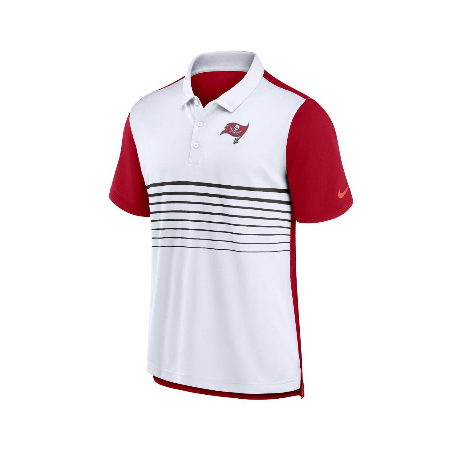 Men's Red/White Tampa Bay Buccaneers Fashion Performance Polo