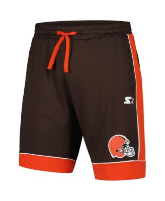 Men's Brown/Orange Cleveland Browns Fan Favorite Fashion Shorts