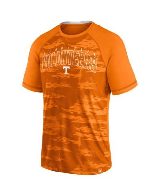 Men's Tennessee Orange Tennessee Volunteers Arch Outline Raglan T-Shirt