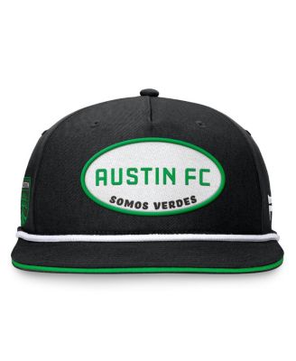 Men's Black Austin FC Iron Golf Snapback Hat