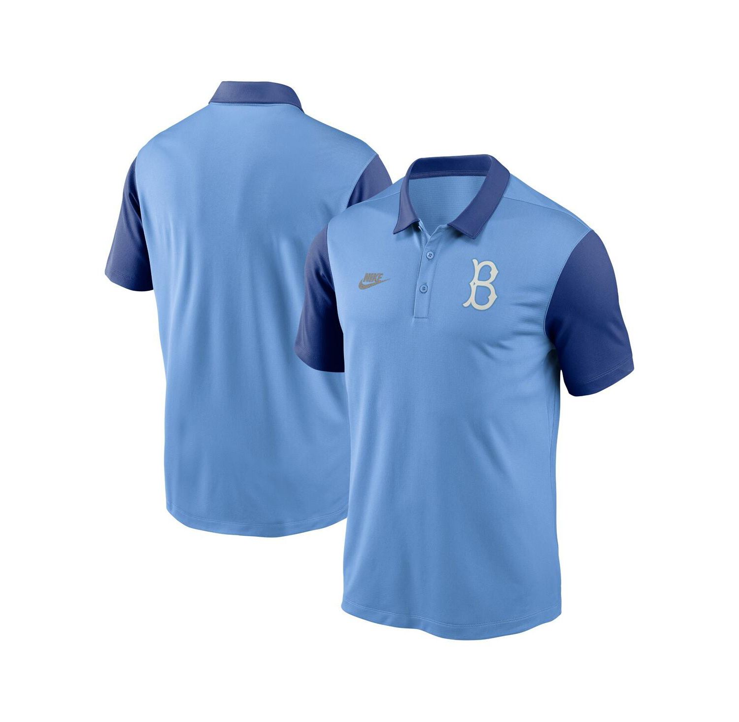 Men's Light Blue Brooklyn Dodgers Franchise Cooperstown Collection Polo