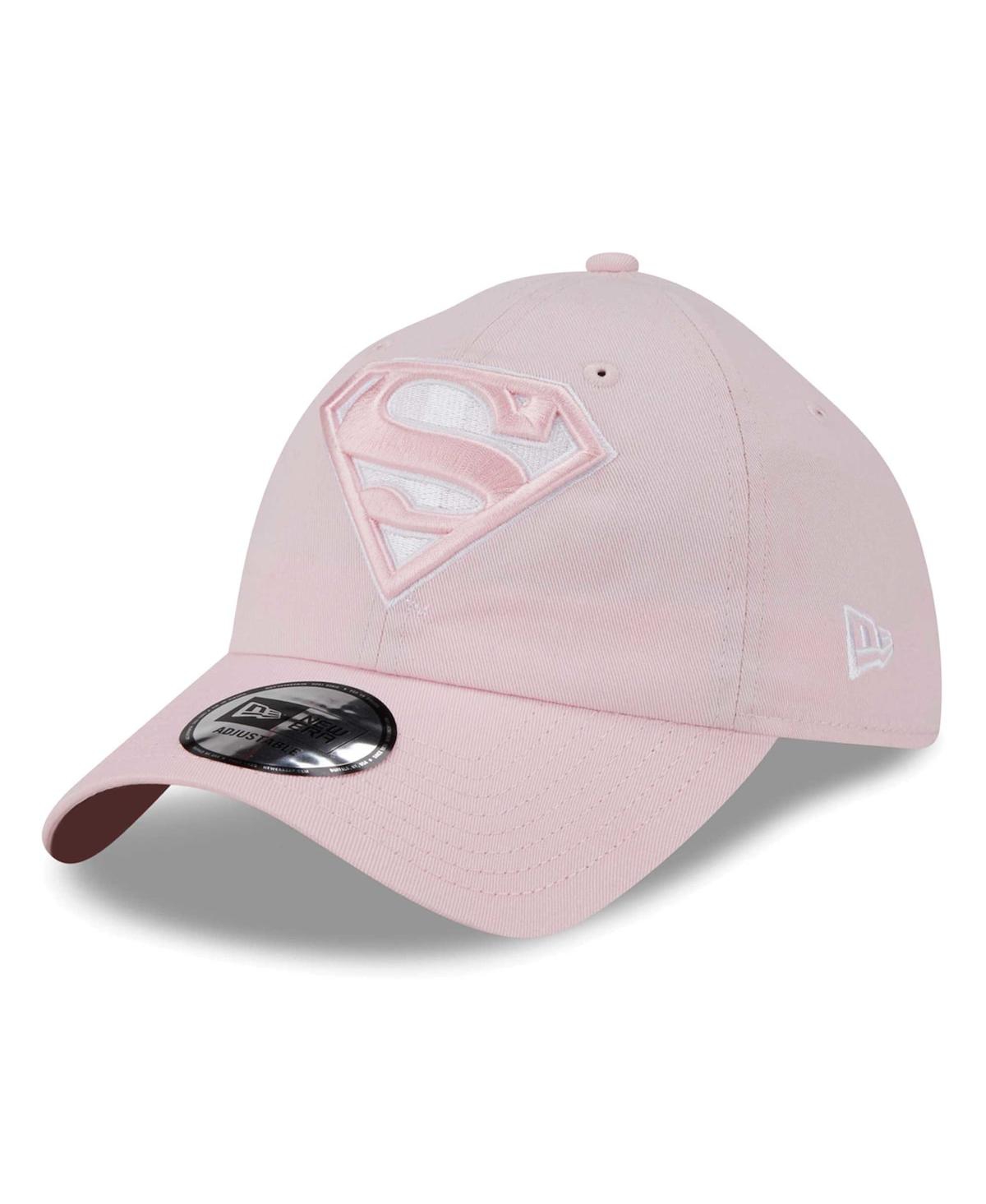 NEW ERA MEN'S PINK SUPERMAN CASUAL CLASSIC ADJUSTABLE HAT 