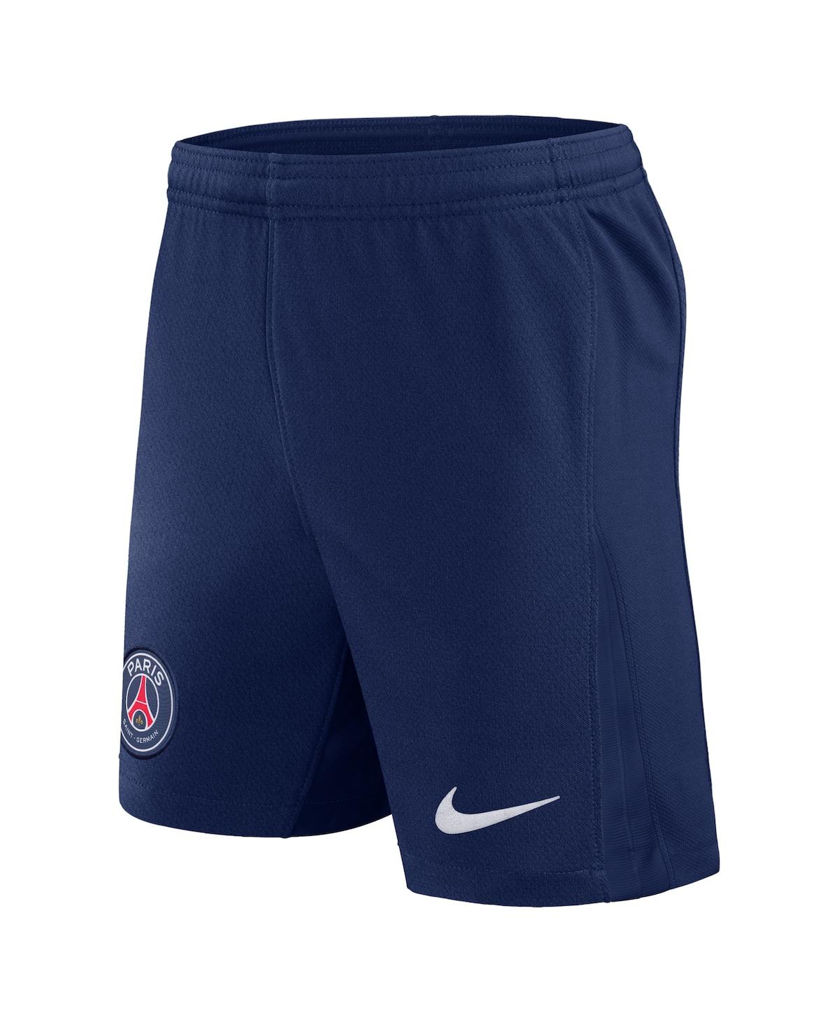 Nike Big Boys and GirlsParis Saint-Germain 2024/25 Home Stadium Shorts - Navy