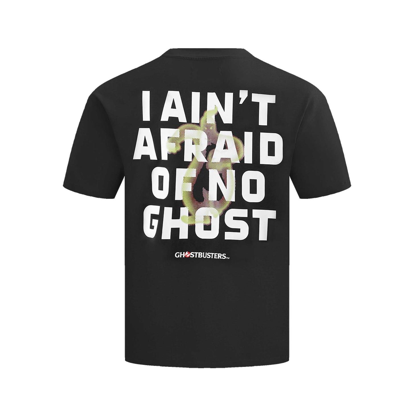 Футболка Freeze Max Black Ghostbusters Afraid of No Ghosts Dropped Shoulder — фото 2