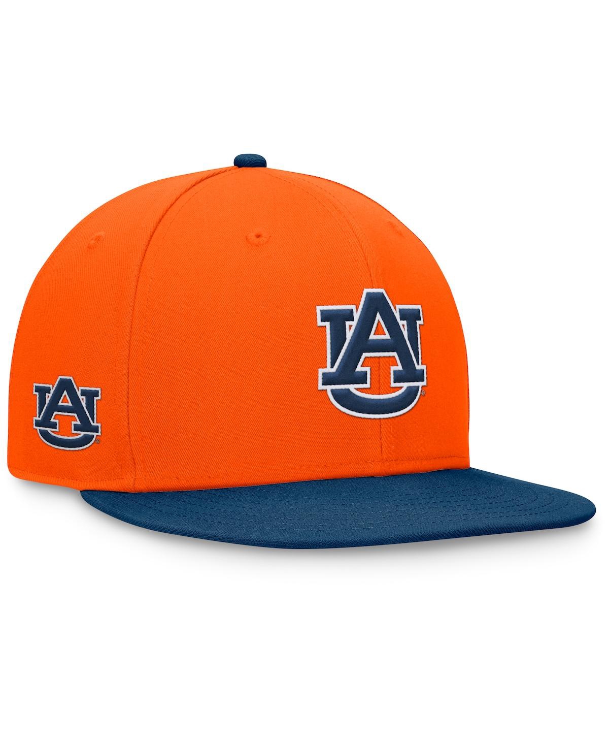 Top of the World Men'sNavy Auburn Tigers Rally Two-Tone Fitted Hat - Orange, Navy