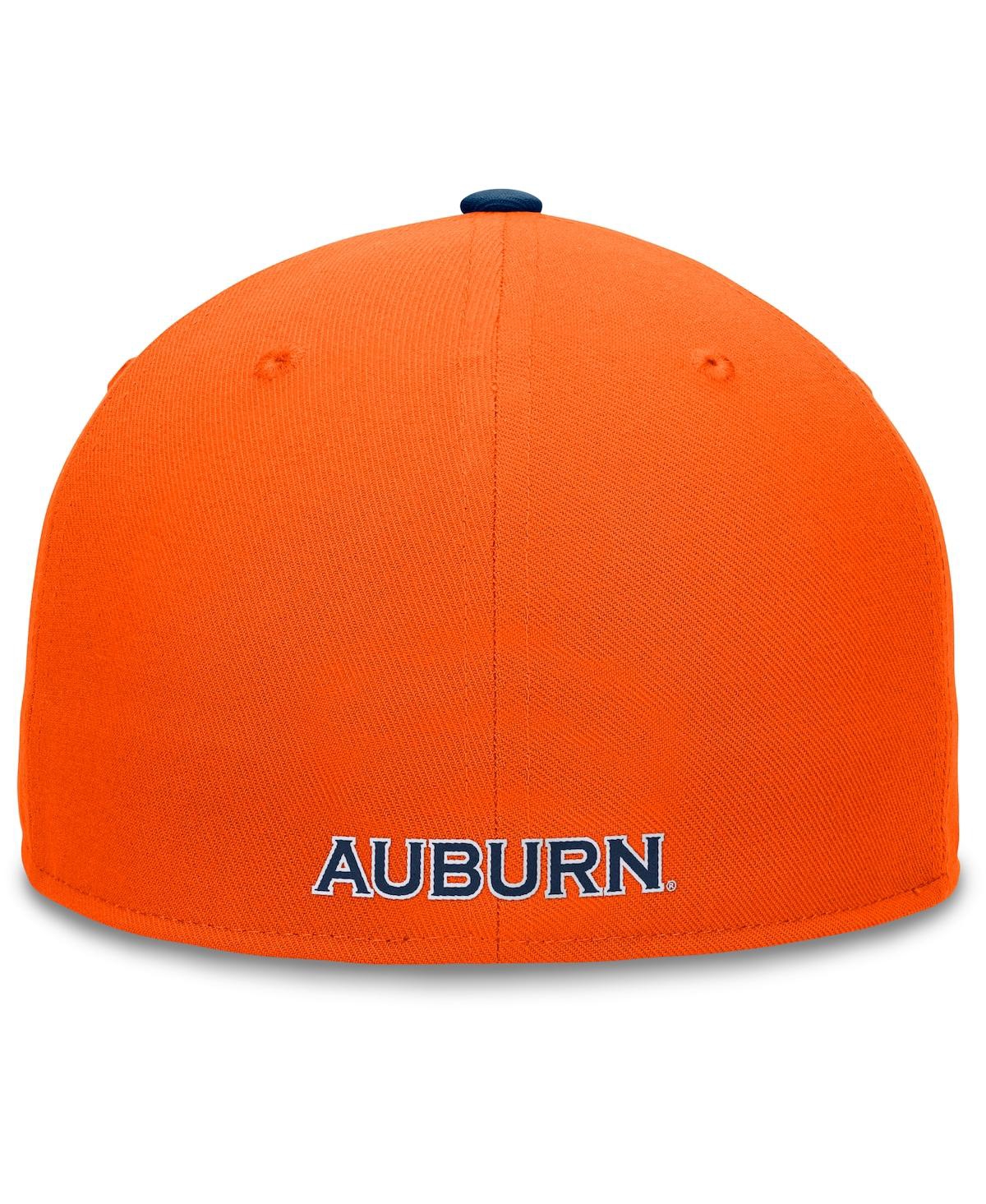 Top of the World Men'sNavy Auburn Tigers Rally Two-Tone Fitted Hat - Orange, Navy