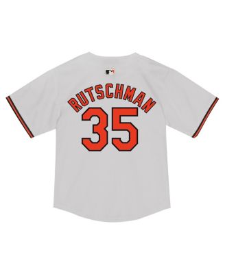 Baby Boys and Girls Adley Rutschman White Baltimore Orioles Game Jersey