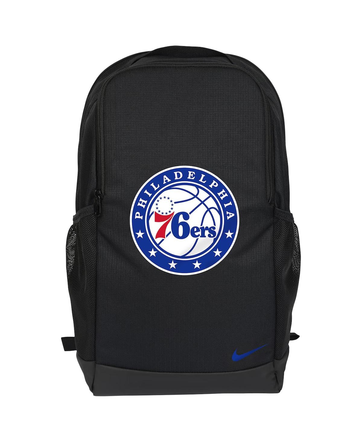 Black Philadelphia 76ers Brasilia Backpack - Black