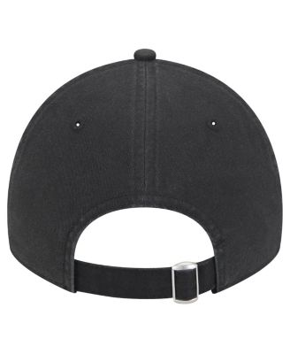 Men's and Women's Black New York Liberty Core Logo 9TWENTY Adjustable Hat