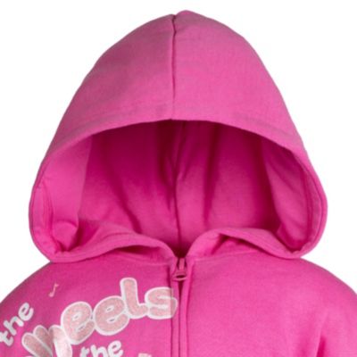 Toddler Girls JJ Fleece Zip Up Hoodie Toddler|Child