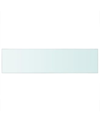 Shelf Panel Glass Clear 39.4"x9.8"