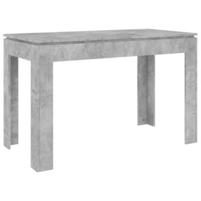 Dining Table Concrete Grey Engineered wood 47.2x23.6x29.9 in