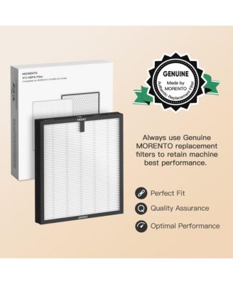 MORENTO HY4866 Genuine Replacement Filter, 4-Pack, Original Version – Air Purifier Replacement Filter