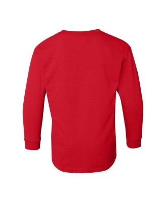 Boys Youth Wonder Woman Logo Long Sleeve Sweatshirts