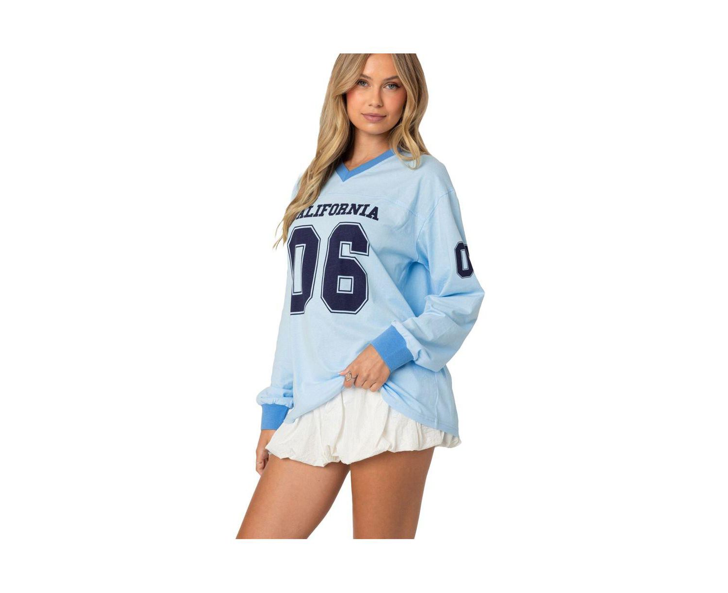 Women's 06 Oversized Long Sleeve T Shirt