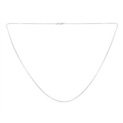 Ultra Thin 018 Gauge 0.5MM Thin14K Rose Gold Box Chain Necklace 18 Inch