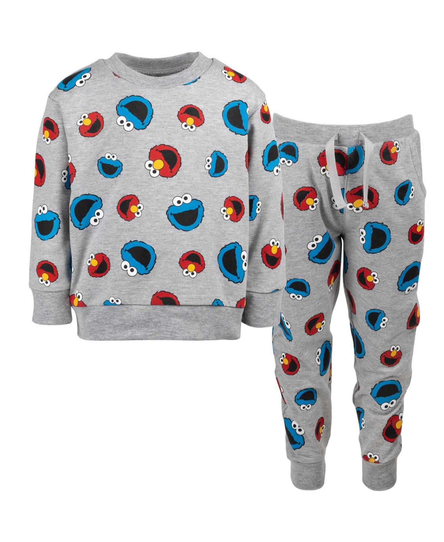 Baby Boys French Terry Sweatshirt and Pants Outfit Set