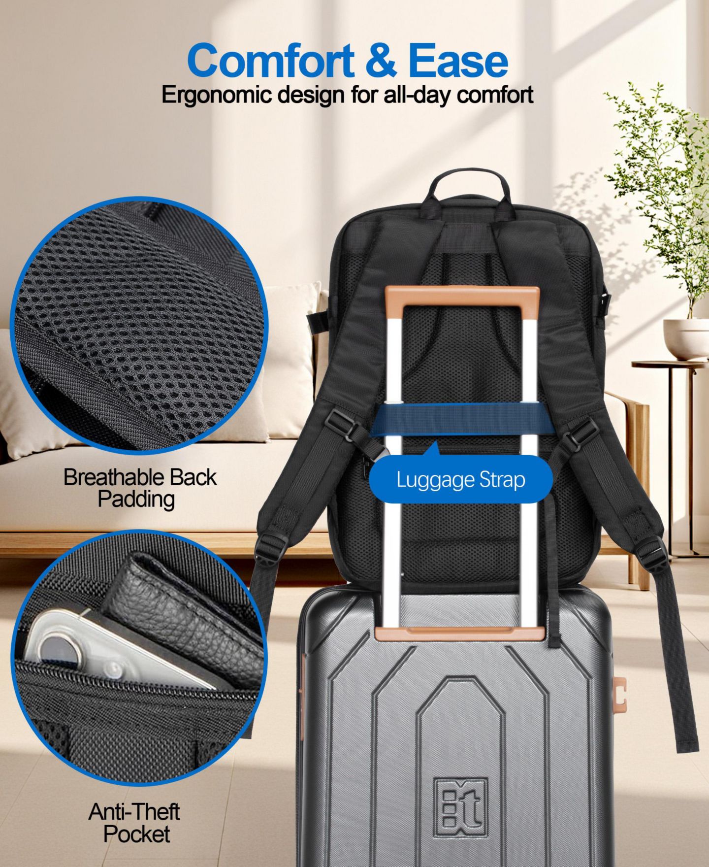 Рюкзак SUGIFT Multi-Purpose Dynamic Business Durable Laptops — фото 4