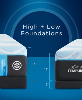 LuxeBreeze 13" Soft Memory Foam Cooling Mattress- King