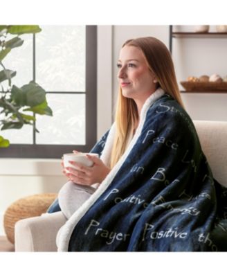 Premium Sympathy Warm Hugs Gift Comfort Blanket, Throw