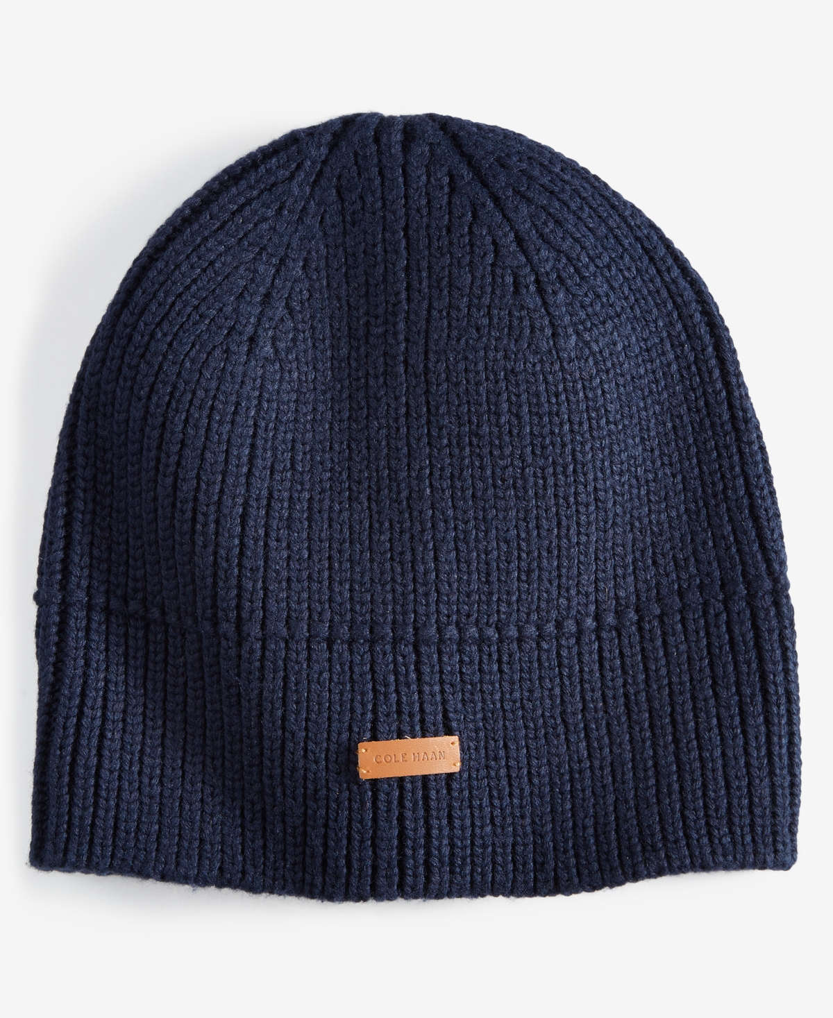 Cole Haan Avery No Cuff Beanie In Navy Blaze