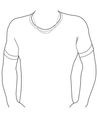 Solid Strong Medium Size Sterling Silver Flat 4mm Figaro Link Chain Necklace