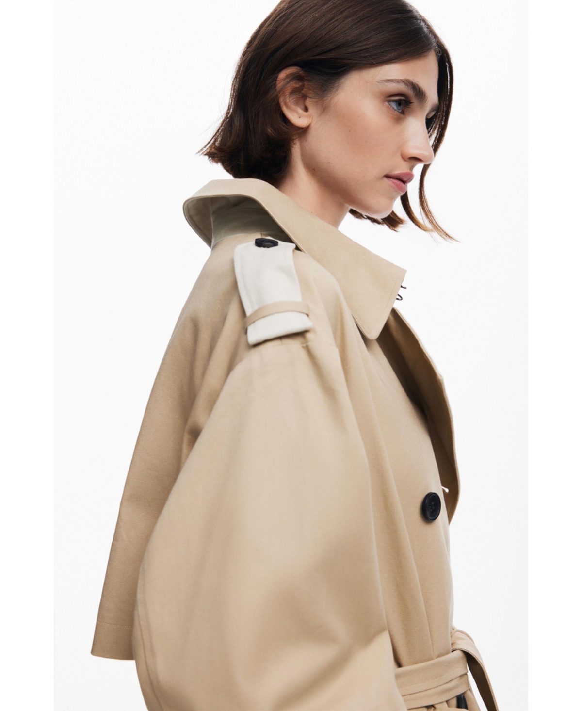 Desigual Women's Combined trench coat