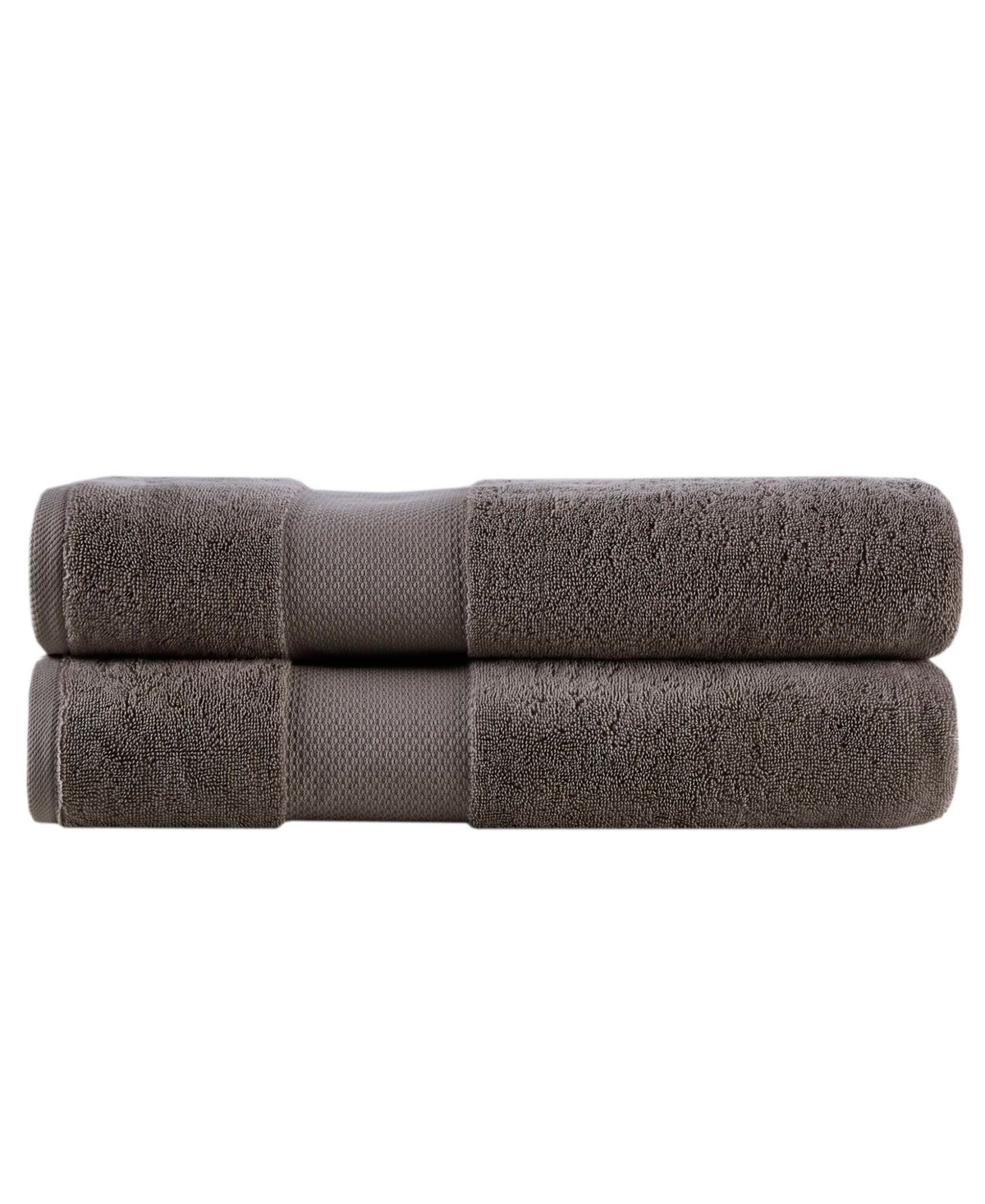 Madison Park Signature Turkish Cotton Bath Sheet Set, 35" X 70" In Charcoal