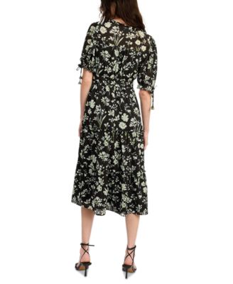 knee length dresses for ladies Emory Knit Midi Dress – VÈRV LABEL® main image 1