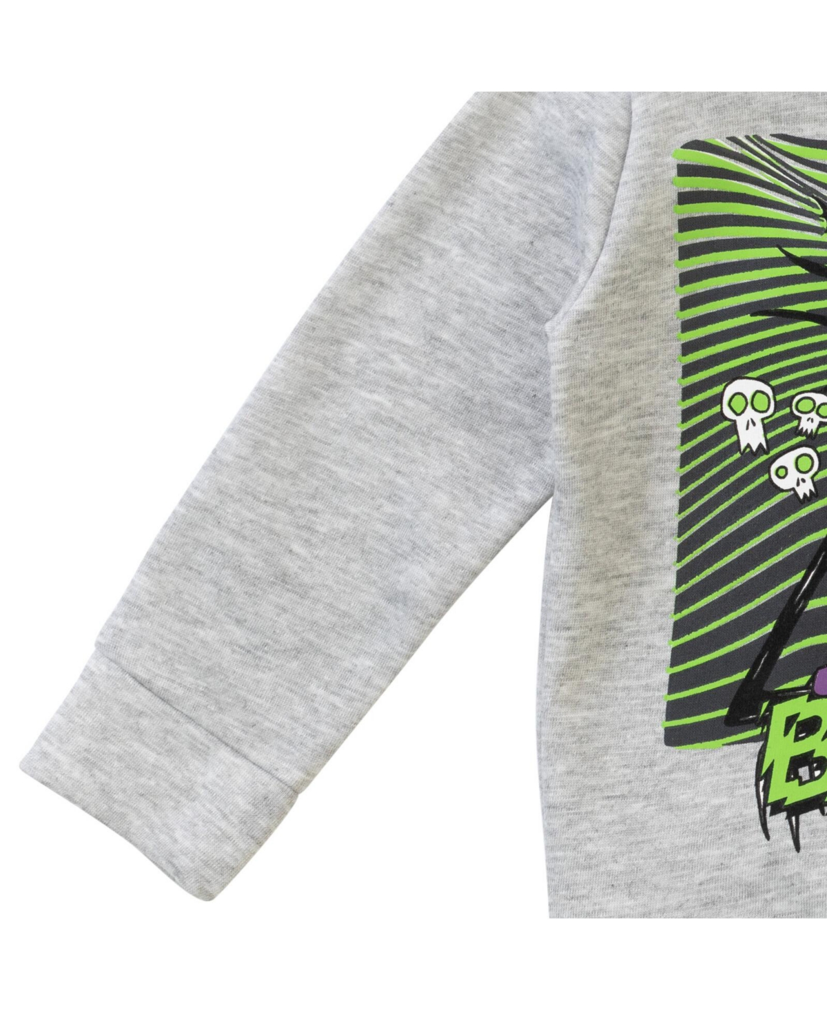 Nightmare Before Christmas Toddler Boys Disney Fleece Hoodie and Pants Outfit Set to