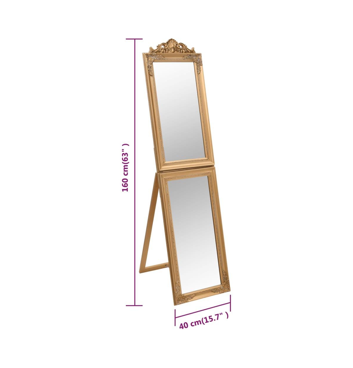 vidaXL Free-Standing Mirror15.7