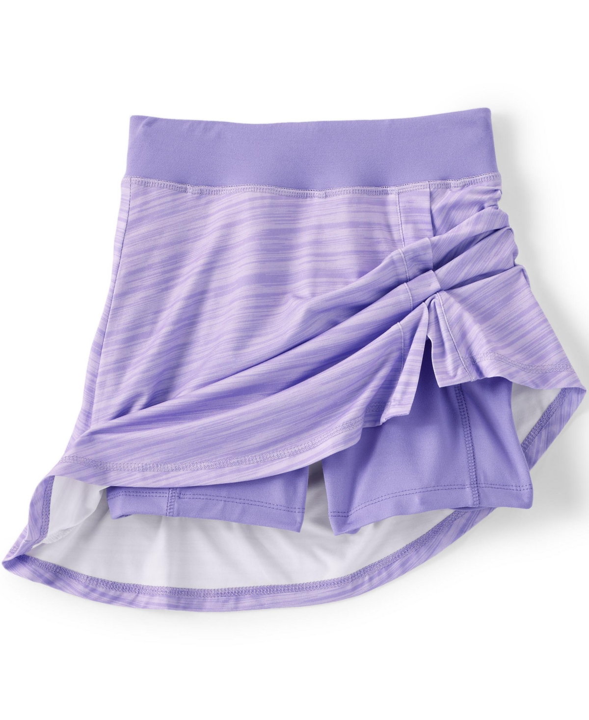 Lands' End Girls Split Hem Active Skort