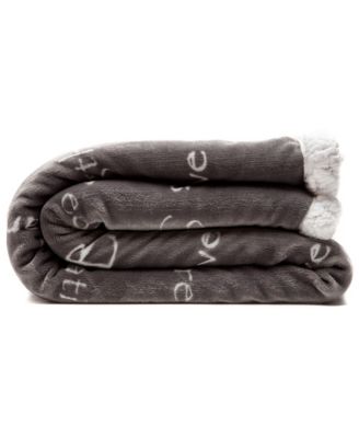 Sympathy Gift Throw Blanket Cozy Comfort for Healing, Support & Positive Energy. Perfect for Get Well, Chemo, Surgery & More.