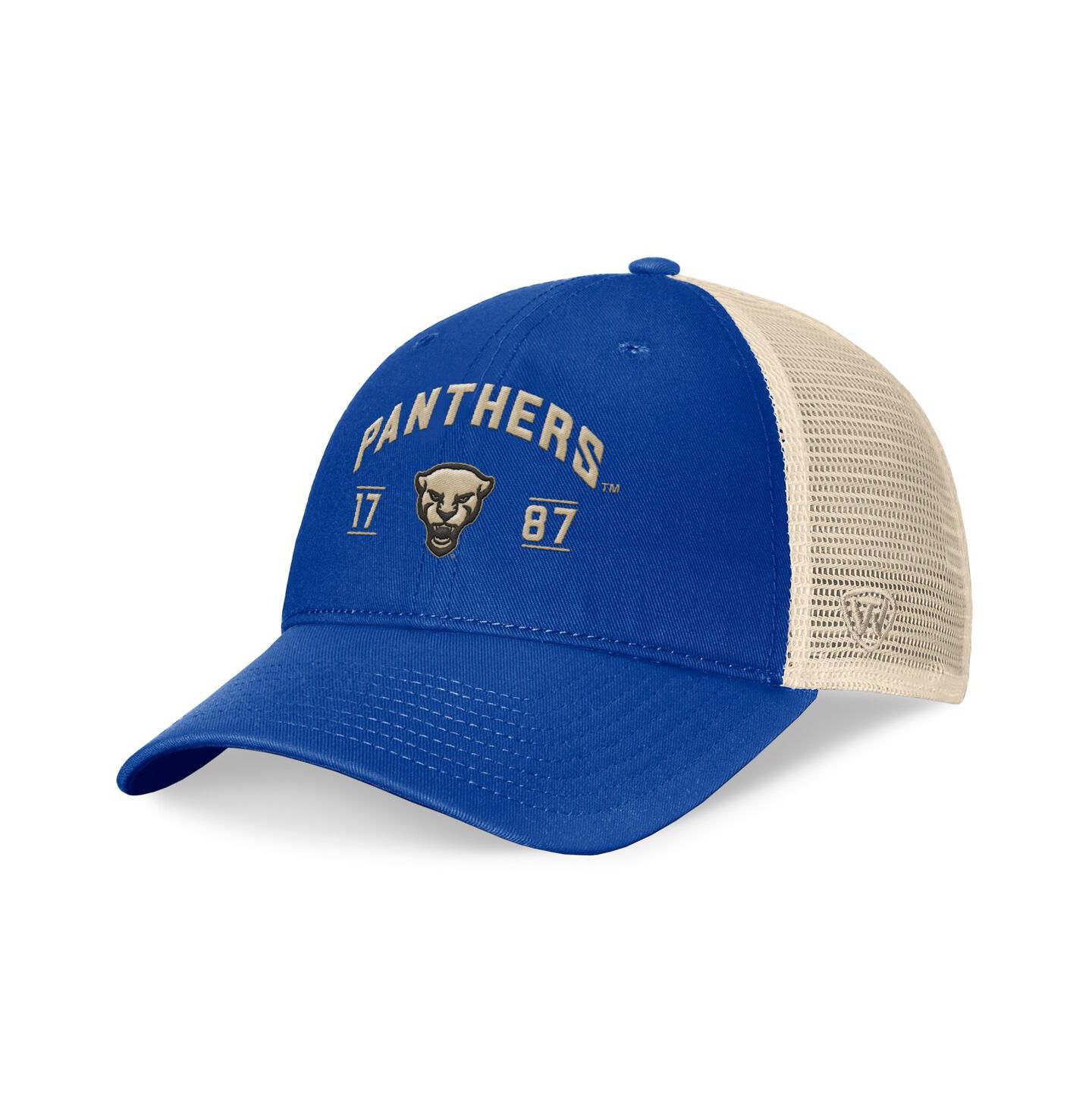 Мужская кепка Top of the World Royal Pitt Panthers Heritage Waylon Trucker Adjustable Hat — фото 1