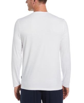 Perry Ellis Portfolio Мужская роскошная трикотажная рубашка с круглым вырезом Perry Ellis Portfolio