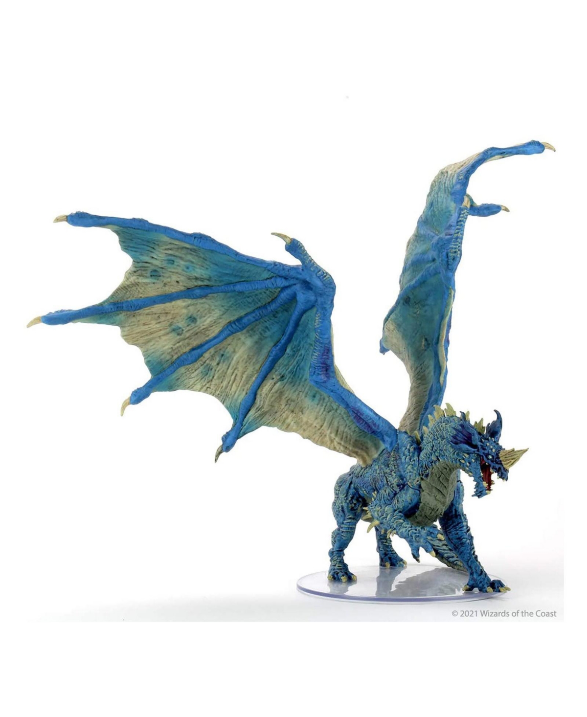 WizKids Dungeons And Dragons Icons Of The Realms Adult Blue Dragon Figure