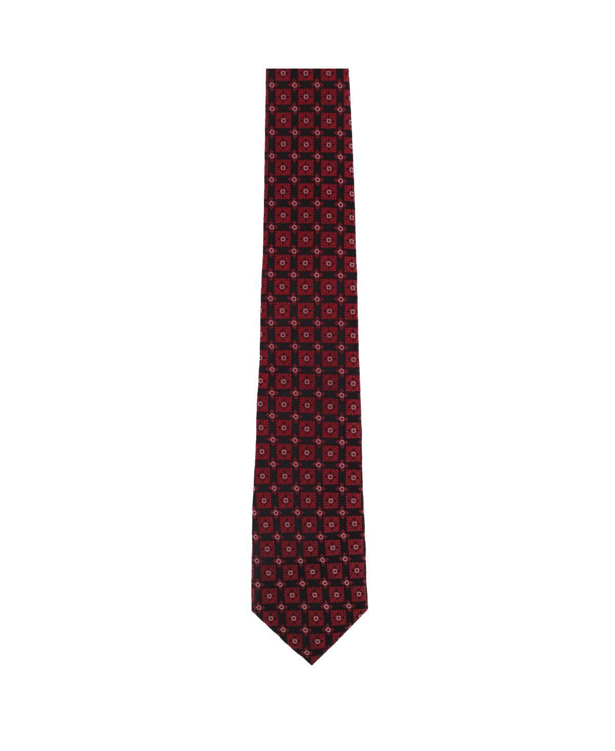 Trafalgar Men's Azzimato Diamond Stately Silk Necktie
