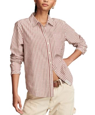 Lucky Brand - Women's Boyfriend Button-Down Shirt