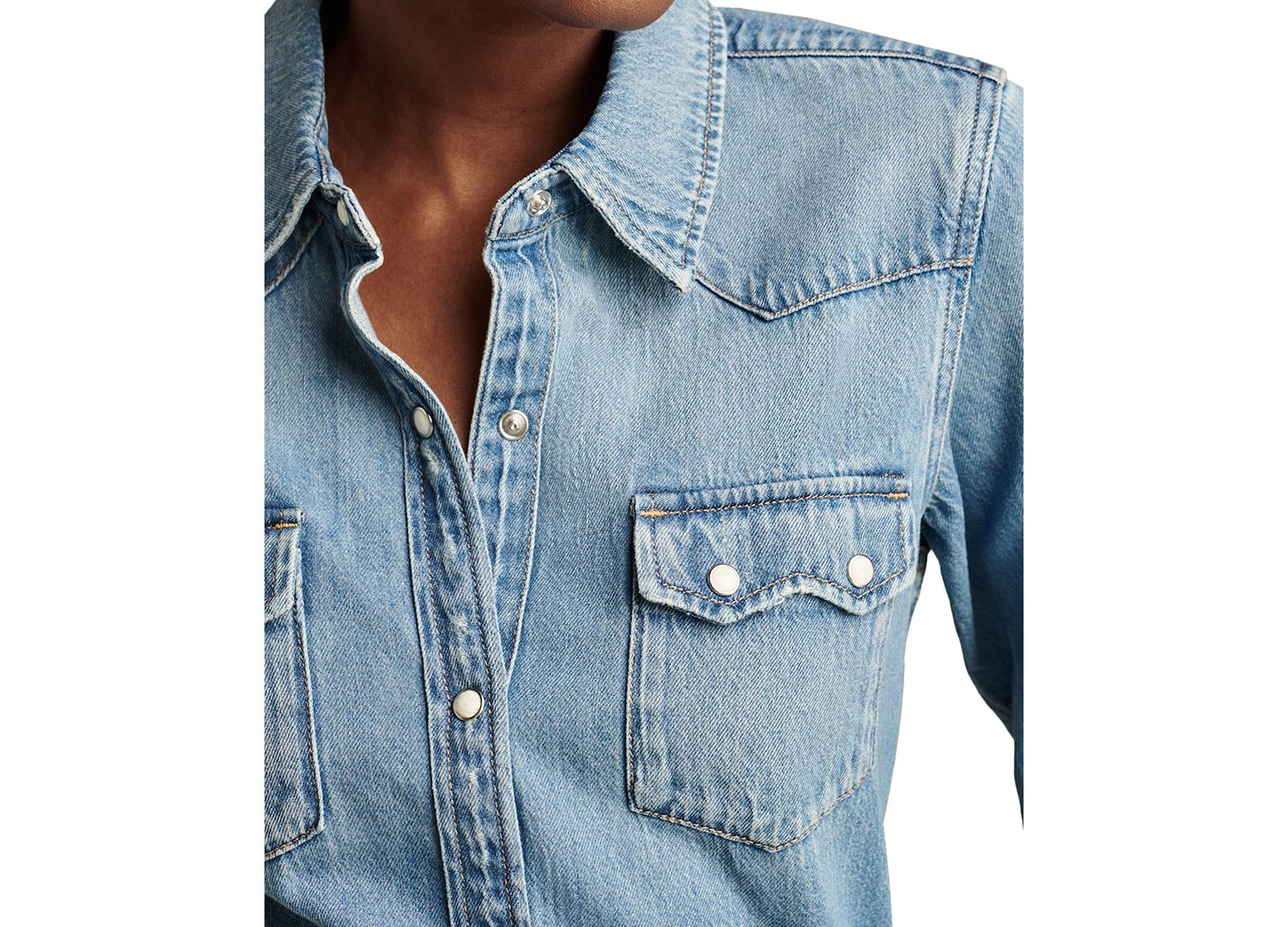 Women's Denim Western Shirt