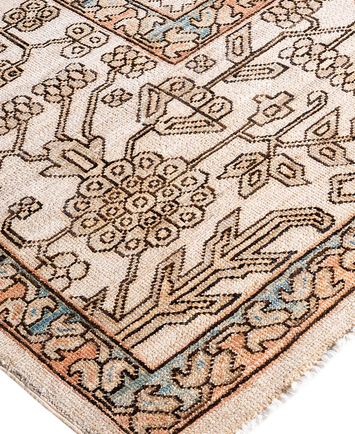 Adorn Hand Woven Rugs Serapi M1993 8'10"x11'10" Area Rug In Beige