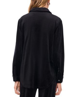 Vince Camuto Womens Velour Button Front Top - Wide Leg Pants 2690₽